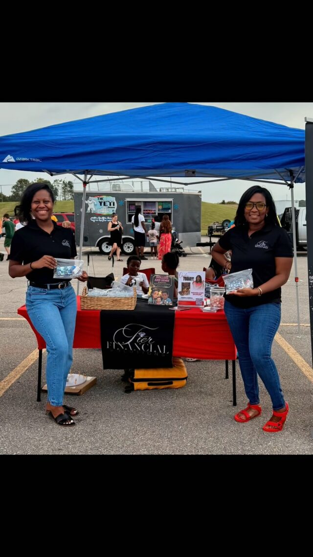 The Back‑to‑school Extravaganza 
had the whole community buzzing yesterday, and we were right there in the mix pouring into the community and building connections. 📚

TIER Financial Solutions showed up with hygiene products, copies of the Complete Budget Planners, and Dollars & Sense Detectives Children’s Book.

Grateful for every chance to serve, support, and show up for our community! ✨
•
•
•
•
#TIERFinancialSolutions #PulaskiCountyMO #CommunityConnections #FYP #SupportLocalBusiness