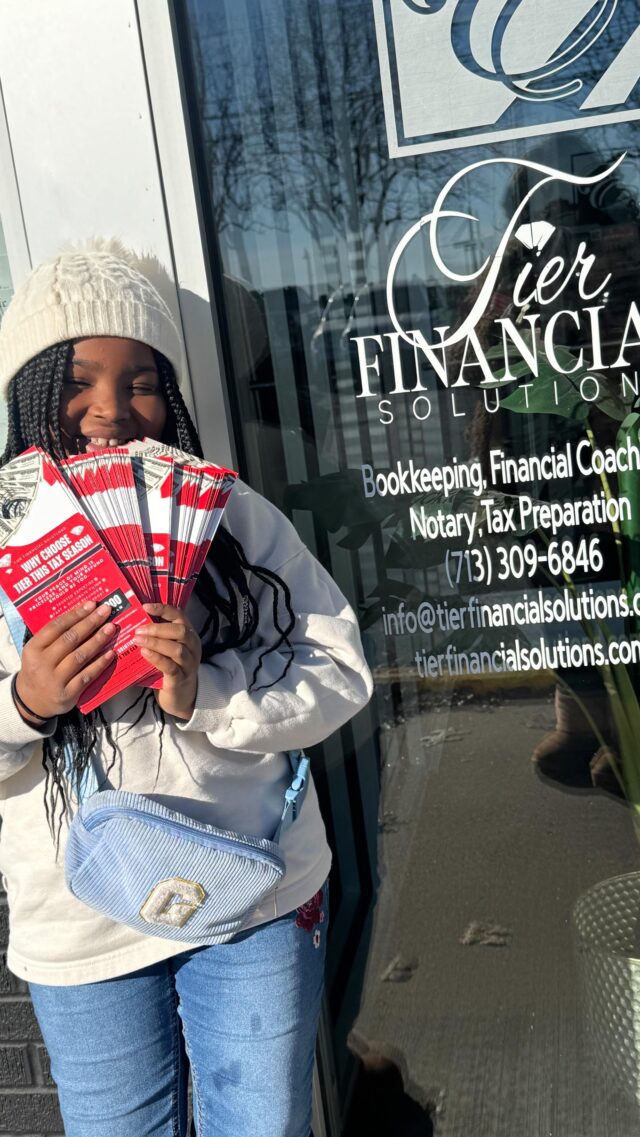 Tax season is around the corner and the kids understood the assignment! ✨

No knocking—just smart, strategic marketing that opens doors for us.

Grateful for family, community, and creative ways to grow the business.

TIER Financial Solutions is heading into our 5th filing season stronger than ever. 💎

#tierfinancialsolutions #somebodysfavoritetaxlady #moneymoves