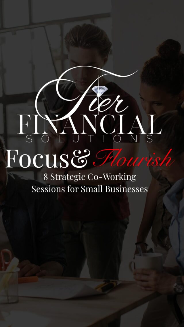 Tonight marks the official kickoff of Focus & Flourish by TIER Financial Solutions!
I’m excited to dive into the latest IRS updates and share actionable insights on how to structure your business for long-term success. This series is all about growth, strategy, and connection bringing together local small business owners to network, collaborate, and tackle key business tasks side by side.

We’ll be meeting twice a month from now through January, building momentum and sharpening our focus with every session. 

Let’s flourish together! 💎
•
•
•
 #FocusAndFlourish #TIERFinancialSolutions
#SmallBusinessStrong #EntrepreneurLife
 #BusinessNetworking #BossMoves #WomenInBusiness #FinancialFreedom
#CommunityOverCompetition #LeadershipMatters #BusinessStructure
 #IRSUpdates #TaxTipsForEntrepreneurs
 #FinancialLiteracyMatters
#BuildYourLegacy #StrategicPlanning
#ScalingWithPurpose #MissouriBusiness
 #PulaskiCountyEntrepreneurs
#NetworkingWithPurpose #CollaborateAndGrow
#SupportLocalBusiness