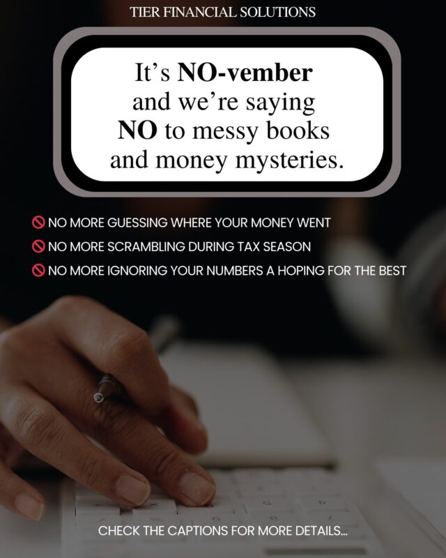This Black Friday, invest in what actually gives returns — your financial growth.
Your peace, your plan, and your profit deserve more attention than any flash sale.

#TIERFinancialSolutions #FinancialWellness #SmartMoneyMoves #BlackFridayDeals #FinancialFreedom