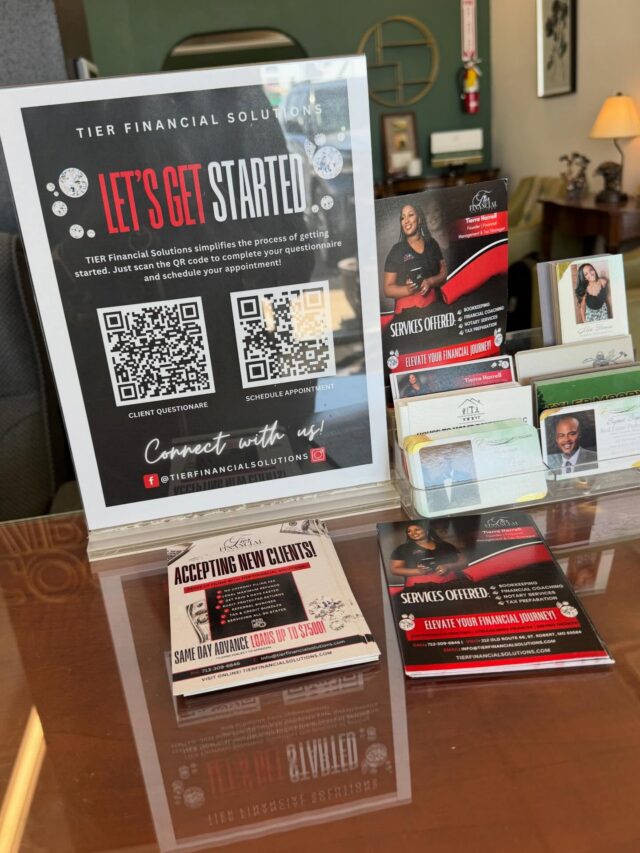 ⏳ Tax Day is quickly approaching!
TIER Financial Solutions is still accepting clients, and we’re here to make filing simple and stress‑free.

✔️ Virtual and in‑person appointments
✔️ Evening availability
✔️ Weekend appointments as we get closer to April 15

Secure your time now so we can get you taken care of. Let’s get those taxes filed with accuracy and ease.

📍 We are located inside Eagle Realty Group & Associates, next to Enterprise- St. Robert MO.
•
•
•
#TaxSeason #TIERFinancialSolutions #FYP #TaxSupport #FileWithTIER